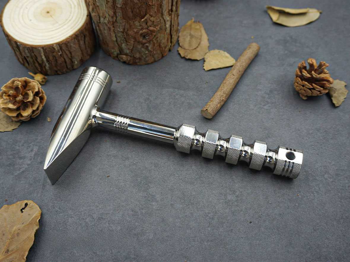 Titanium Emergency Escape Tool – Rescue Hammer Window Breaker EDC Survival Outdoor detail image - detail view 5