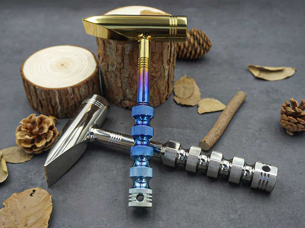 Titanium Emergency Escape Tool – Rescue Hammer Window Breaker EDC Survival Outdoor product image