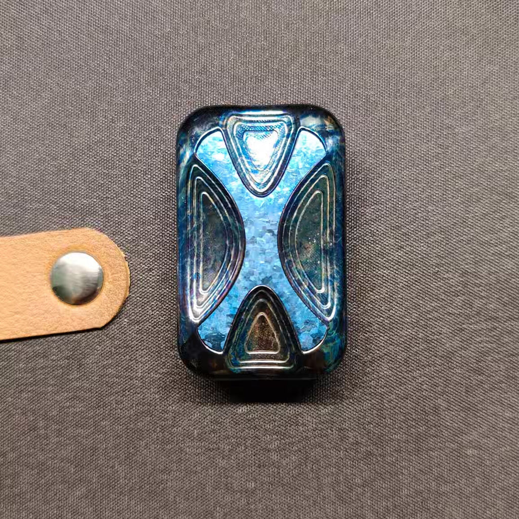 Titanium Fidget Slider – Infinite Position Vibration Feedback detail image - detail view 4