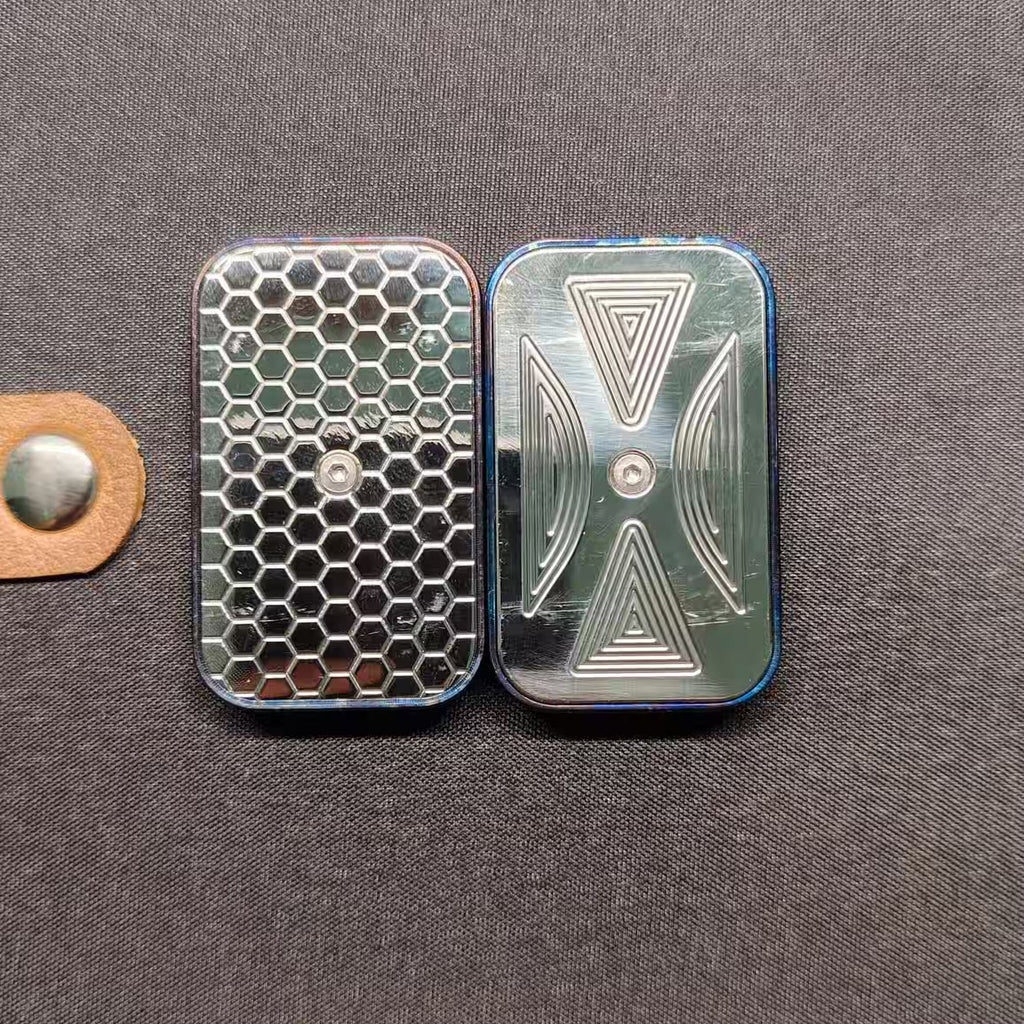 Titanium Fidget Slider – Infinite Position Vibration Feedback detail image - detail view 5