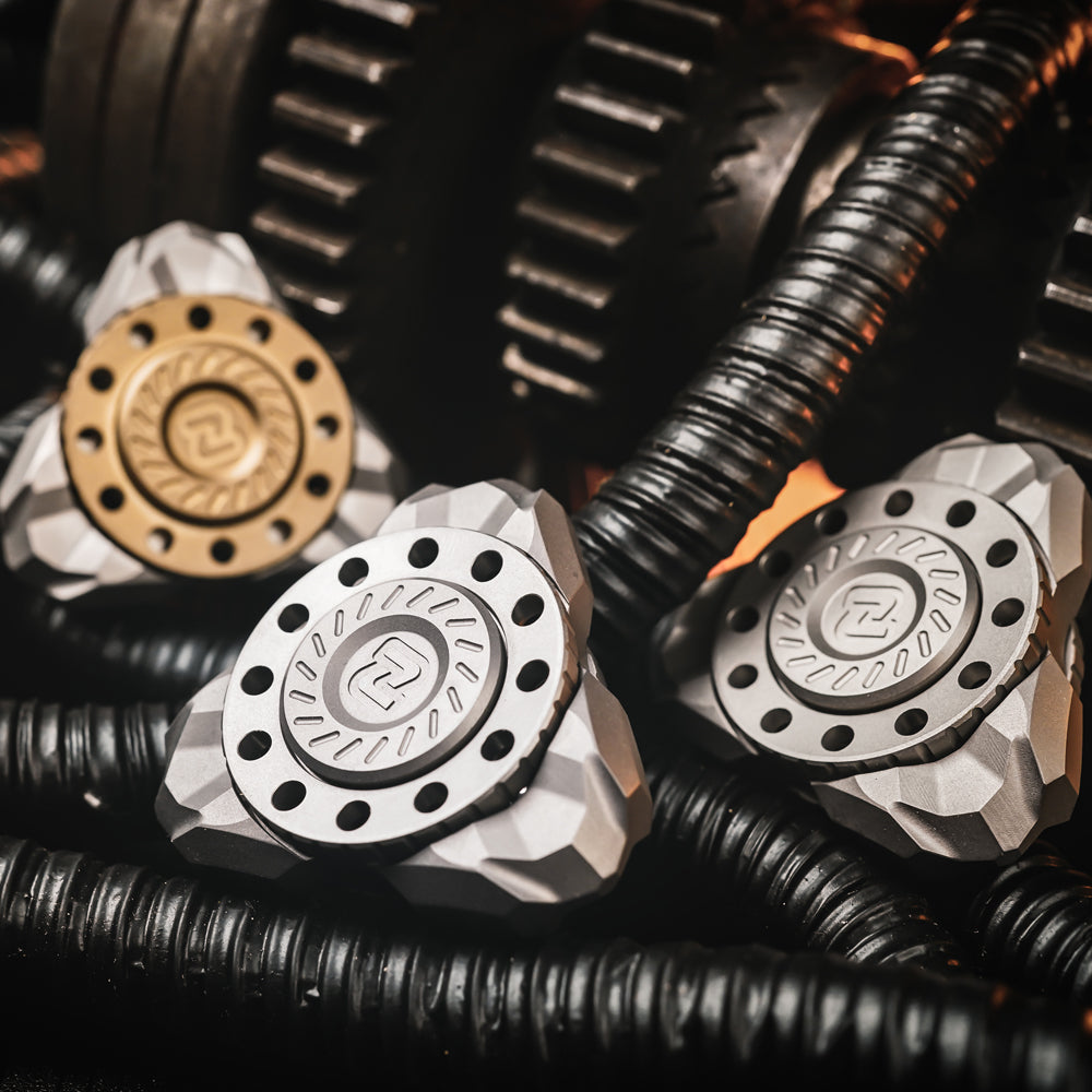 Titanium Fidget Spinner – Melody Twister with Dual-Axis Design product image