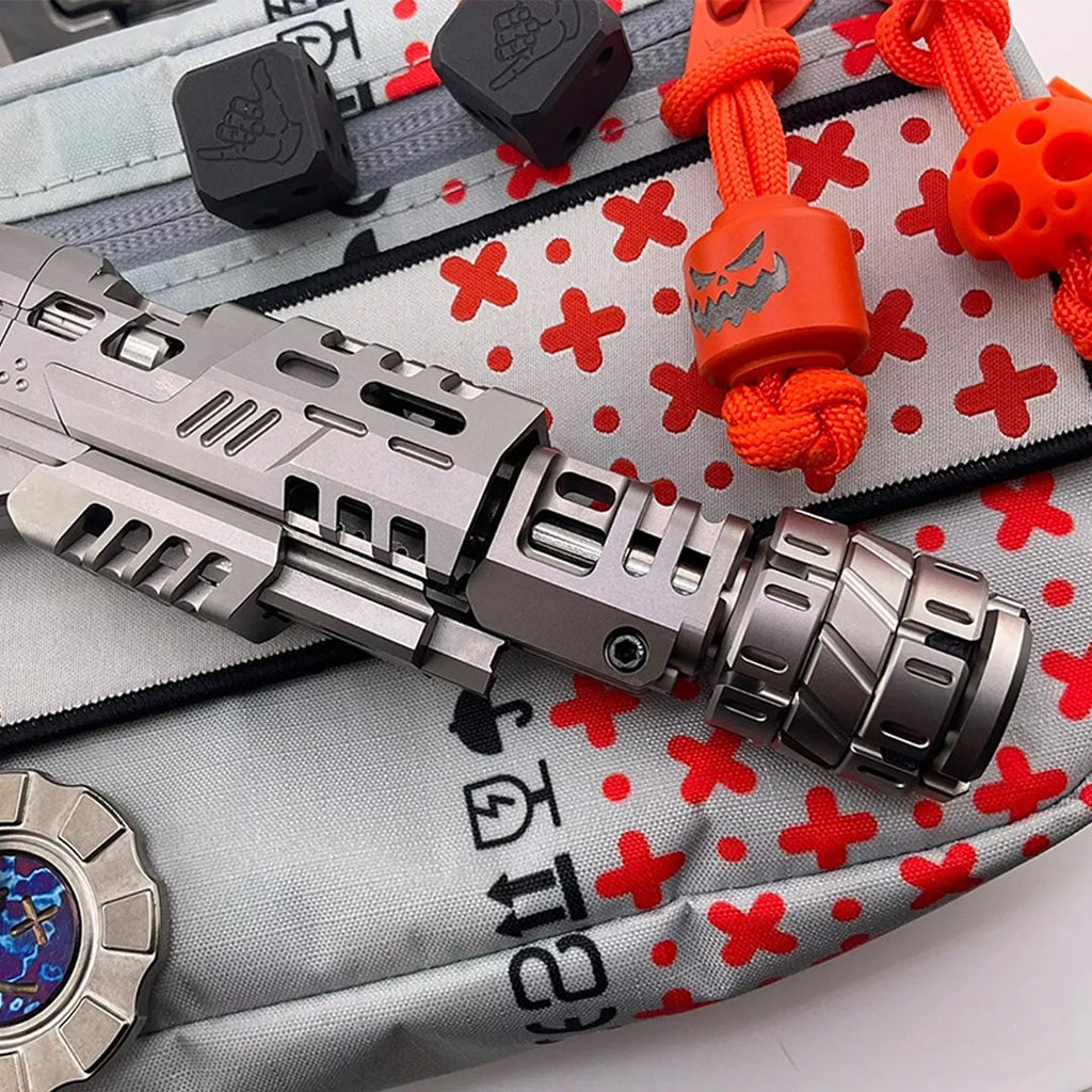 Titanium Fidget Spinner – Punnk by GoBiggeR with Authentic & Zirconium Modular detail image - detail view 14