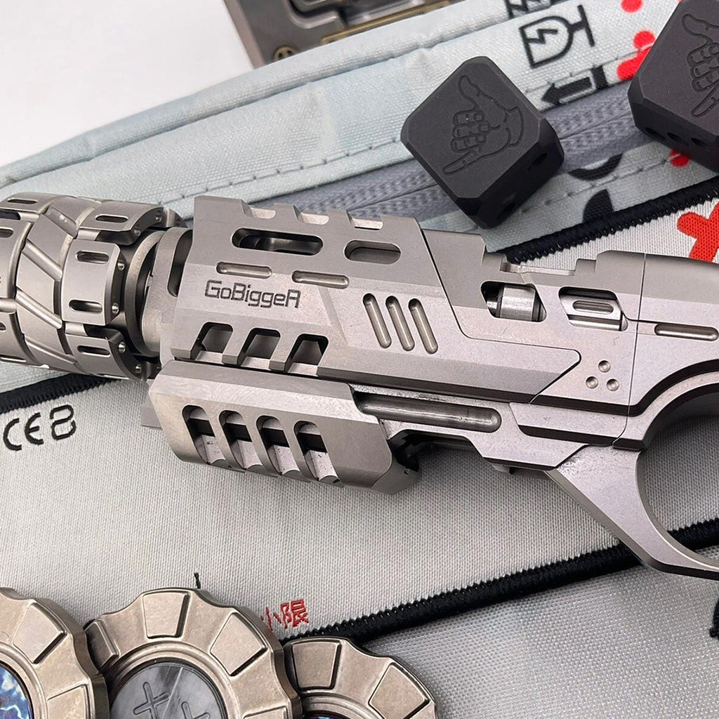 Titanium Fidget Spinner – Punnk by GoBiggeR with Authentic & Zirconium Modular detail image - detail view 9