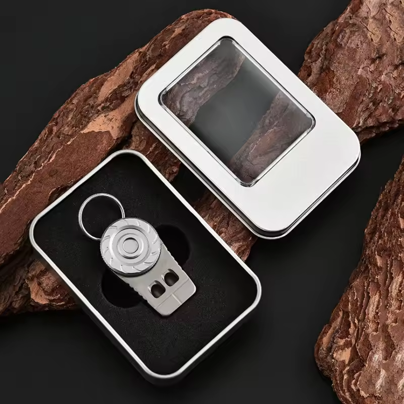 Titanium Fidget Spinner – SonicSpinner Emergency Whistle with 120dB Survival Whistle detail image - detail view 9