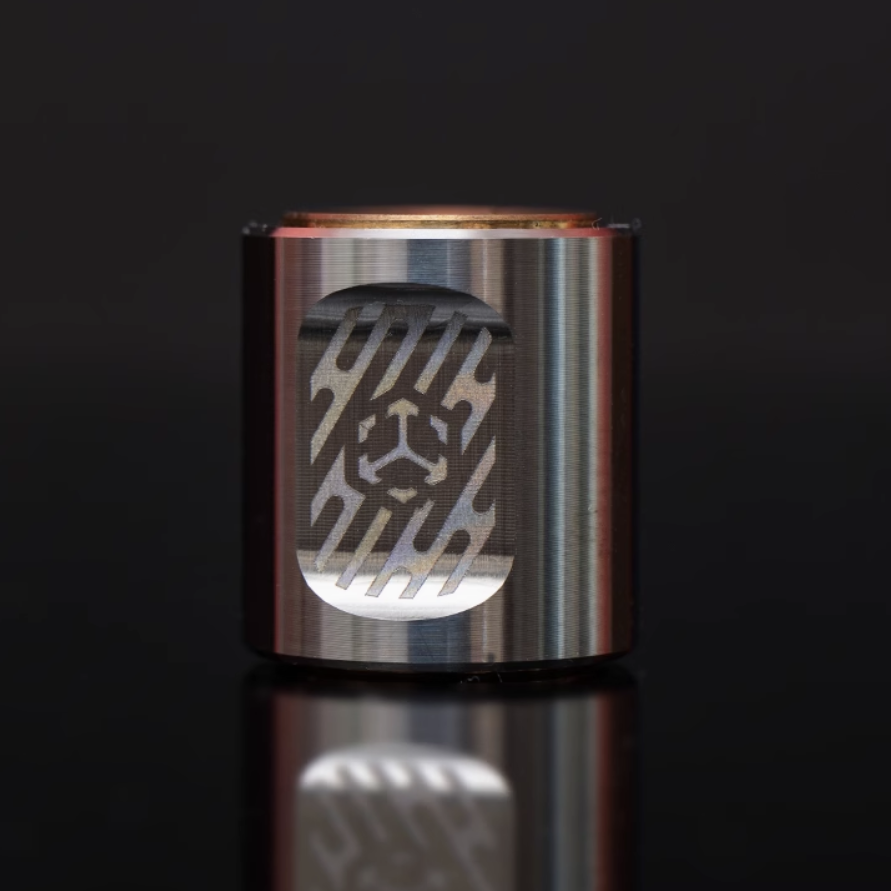 Titanium Fidget Spinner – SpinCore Pendant with EDC Stress Relief Necklace variant image