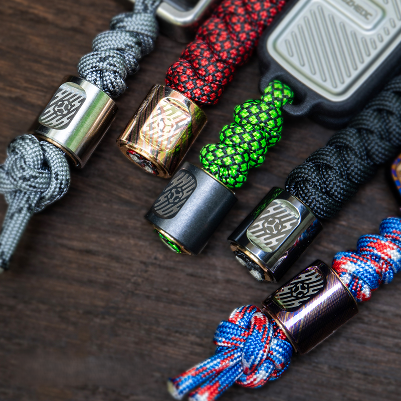 Titanium Fidget Spinner – SpinCore Pendant with EDC Stress Relief Necklace detail image - detail view 5