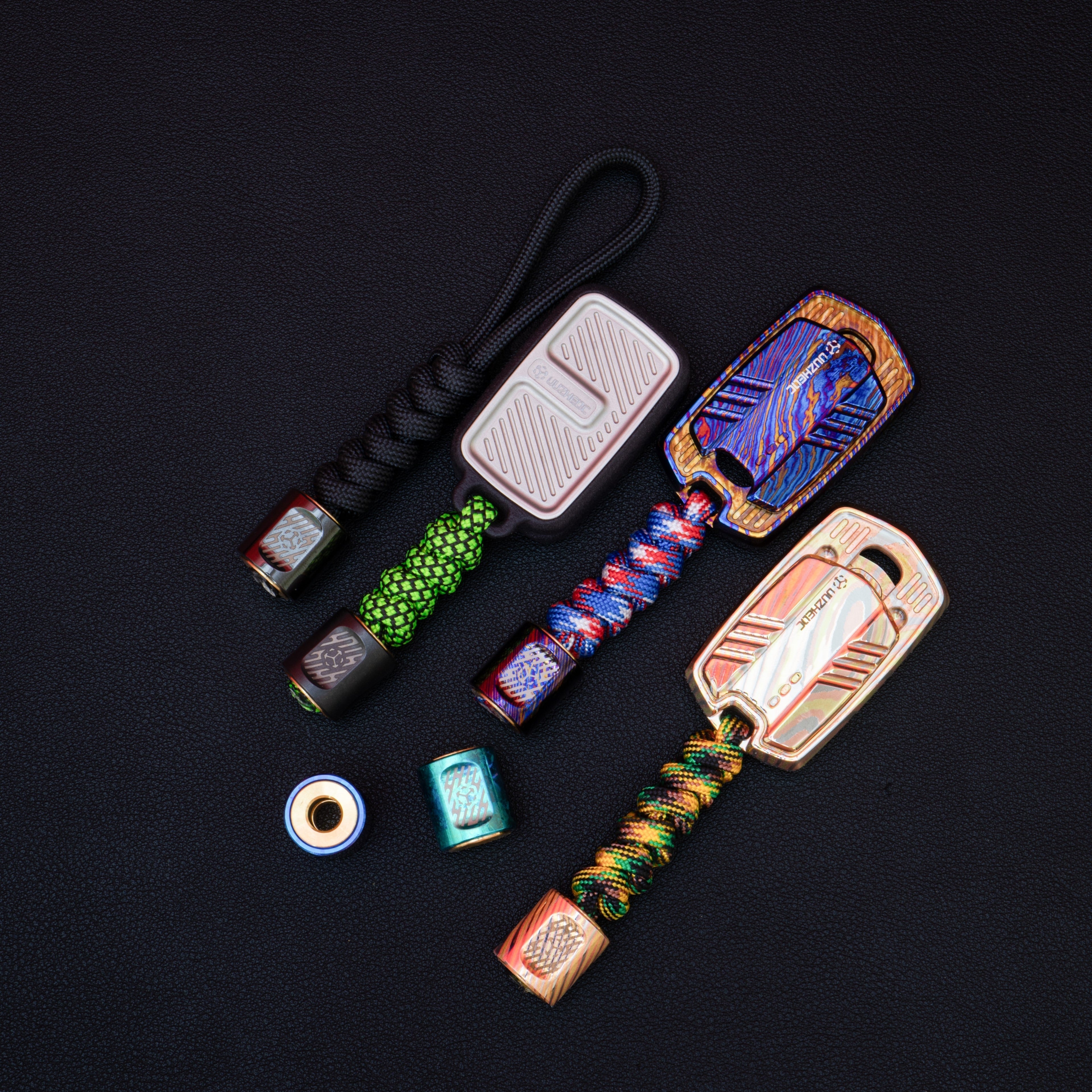 Titanium Fidget Spinner – SpinCore Pendant with EDC Stress Relief Necklace detail image - detail view 7