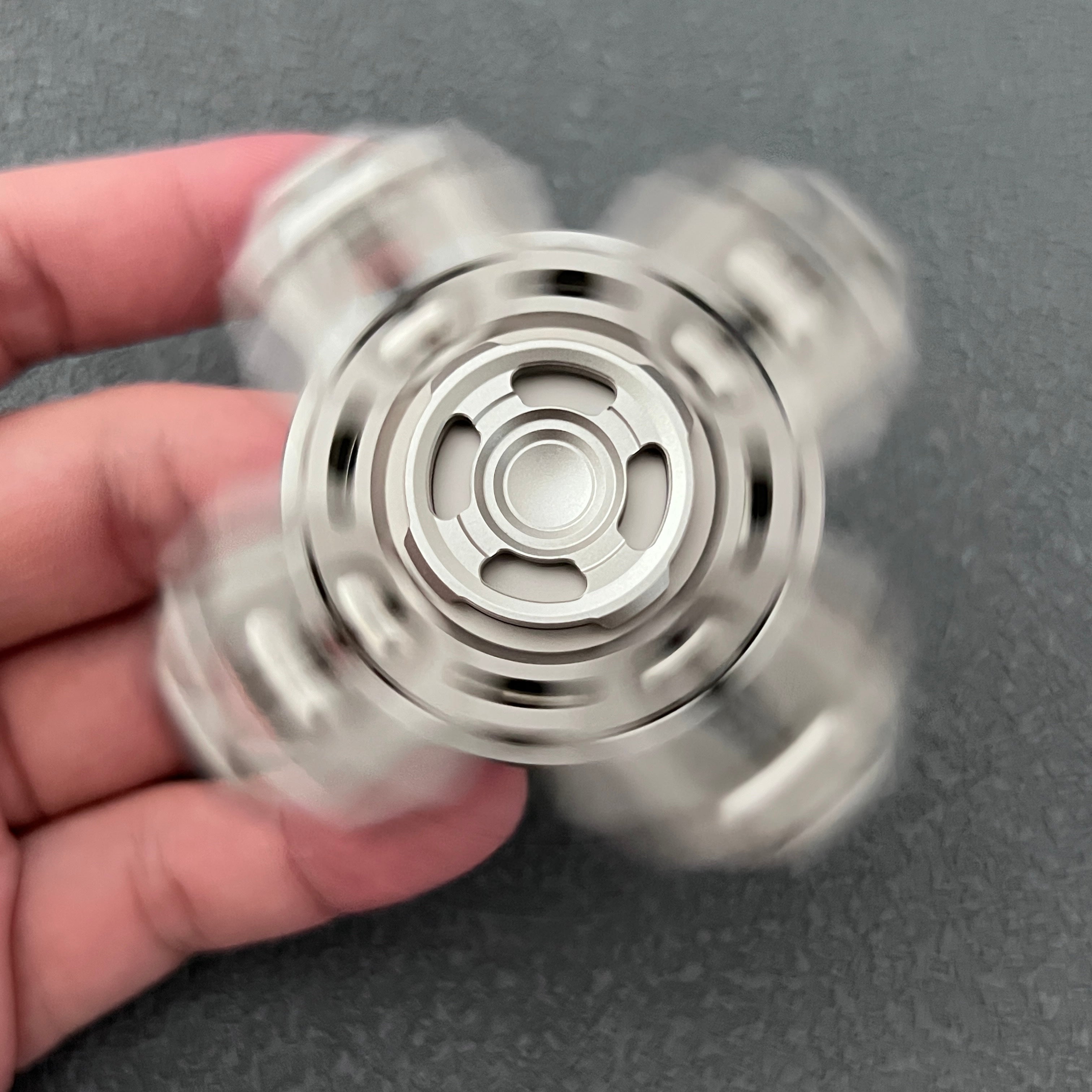 Titanium Fidget Spinner – Tuning Fork Linkage for Desk Breaks, Collecting, And Tactile detail image - detail view 15