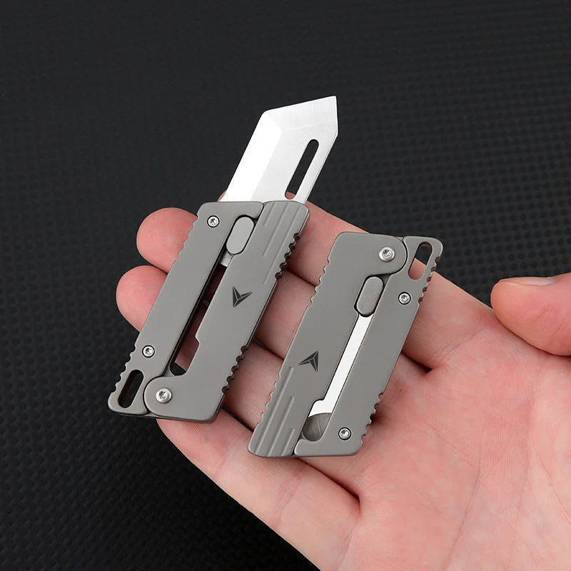 Titanium Fidget Toy – VOLOS Flick Ninja Gravity Knife with Alloy EDC Blade product image