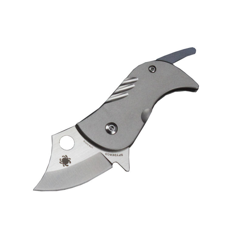 Titanium Folding Knife – Bitelock Mini EDC with 9Cr18MoV Steel & TC4 detail image - detail view 8