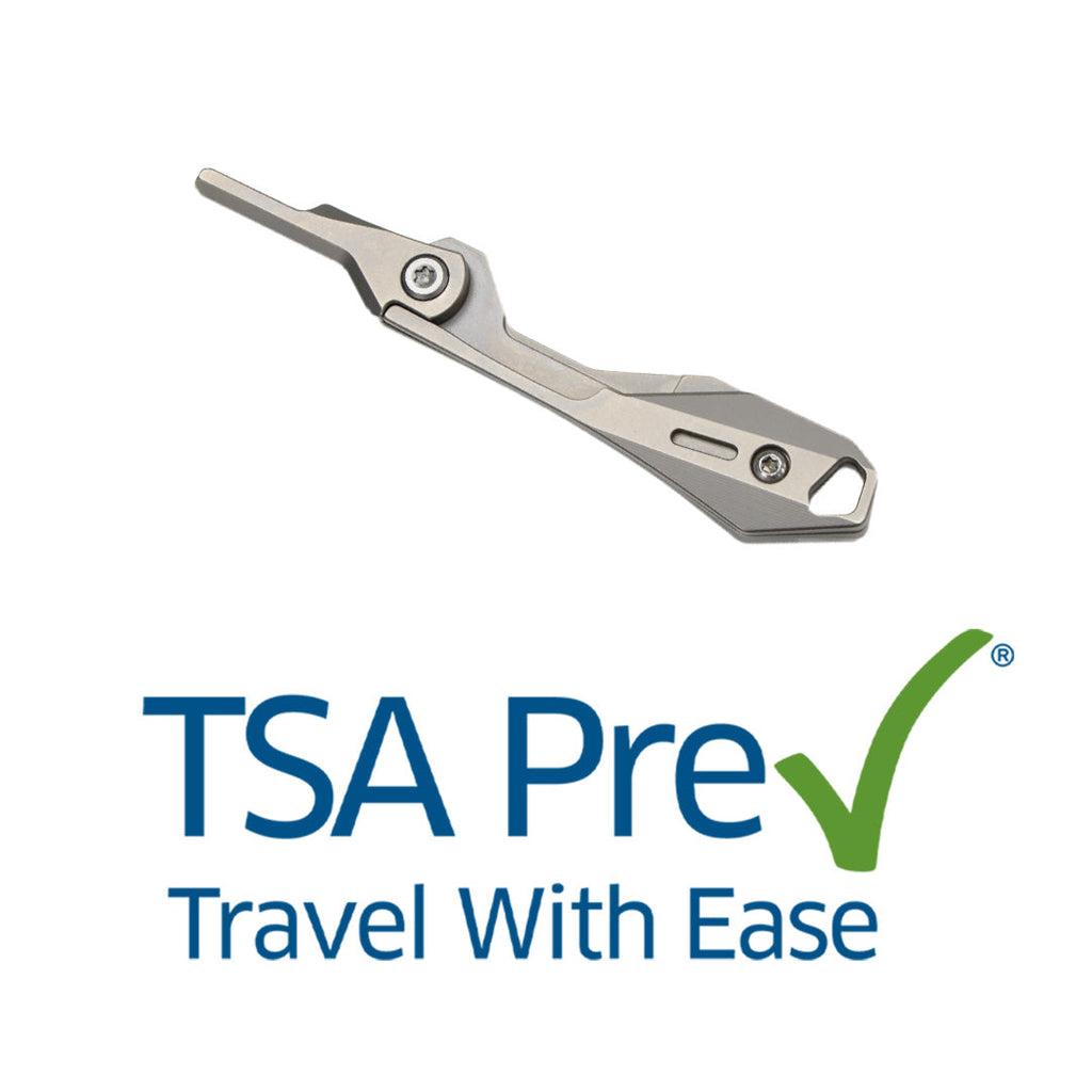 Titanium Folding Knife – Scalpel GR5 Micro Replaceable Blade EDC TSA Compliant Travel detail image - detail view 30