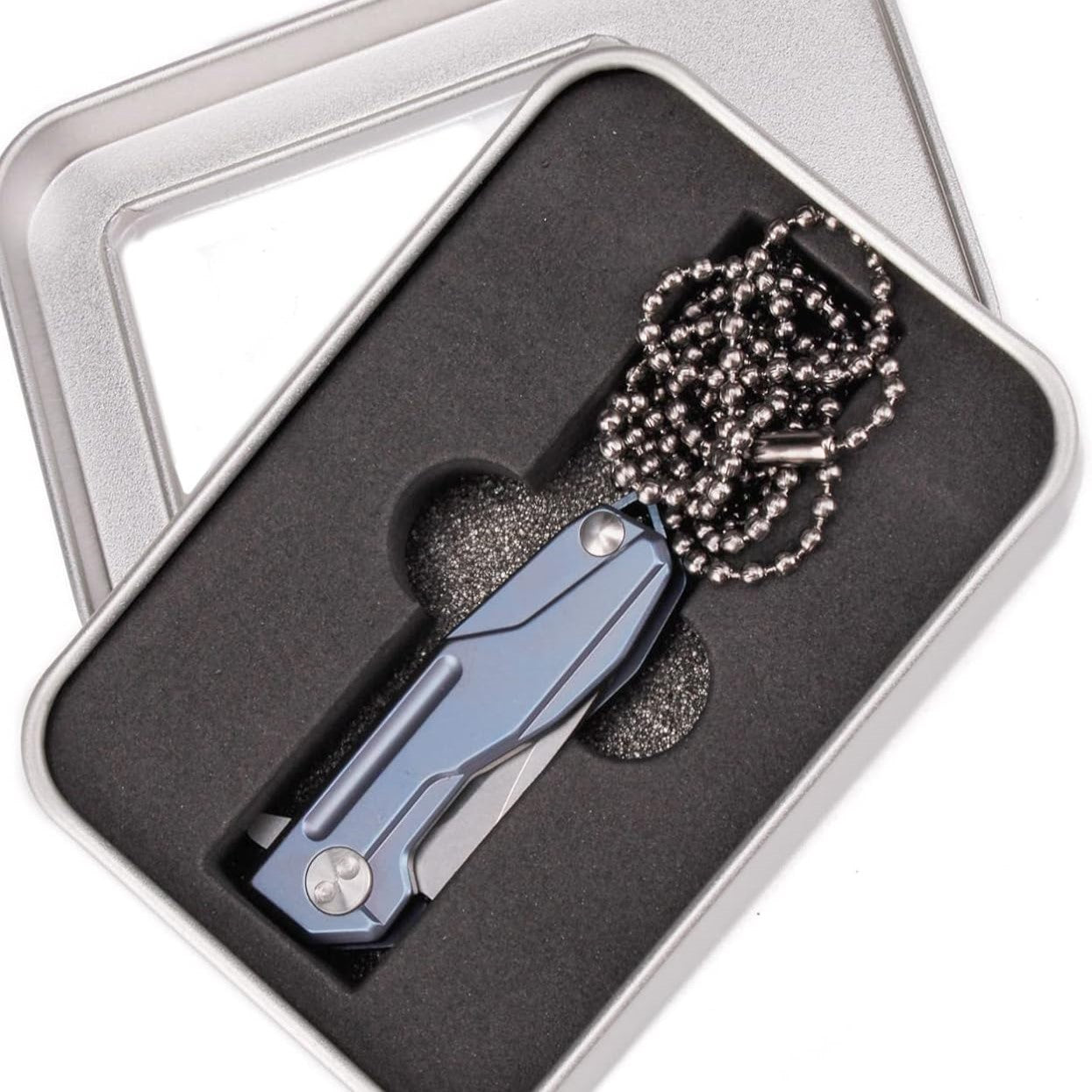 Titanium Folding Knife – Talon-X Speedster with Ultra-Portable Keychain EDC detail image - detail view 5