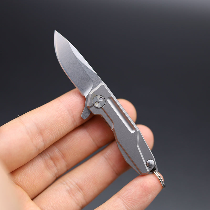 Titanium Folding Knife – Talon-X Speedster with Ultra-Portable Keychain EDC variant image - product view 10