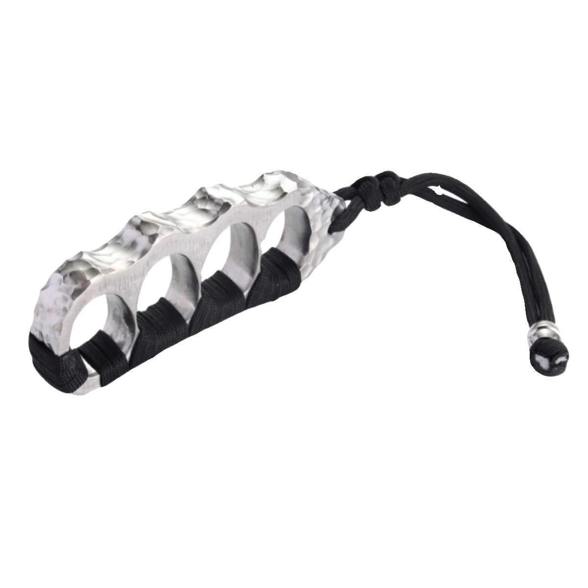 Titanium Knuckles – Brass Hand-Hammered Crater CNC One-Piece Self-Defense EDC Duster product image
