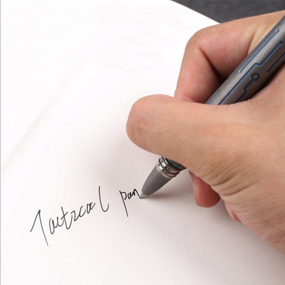 Titanium Kubotan – T800 Tactical Pen Glass Breaker for Writing, Everyday Carry detail image - detail view 8