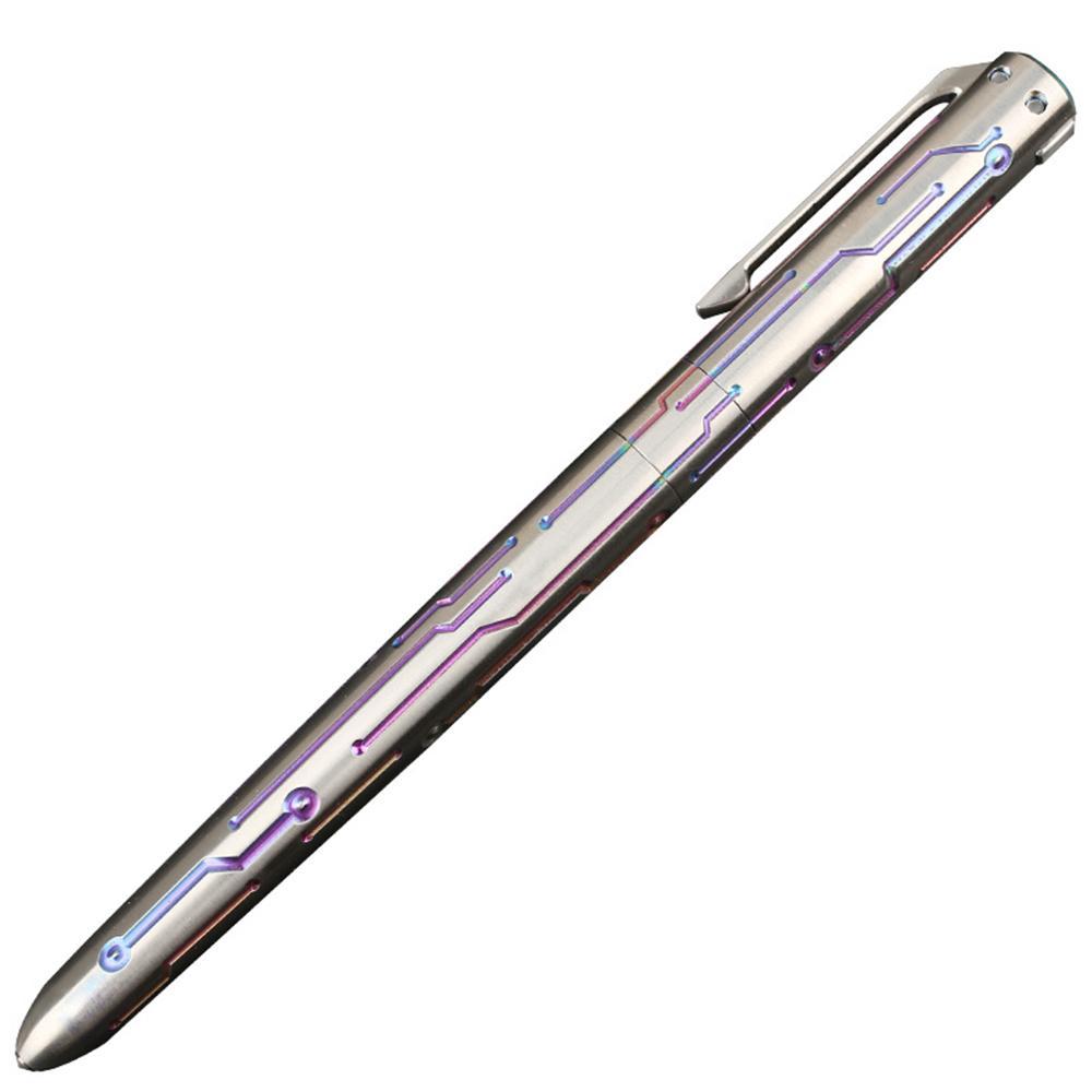 Titanium Kubotan – T800 Tactical Pen Glass Breaker for Writing, Everyday Carry variant image - product view 3