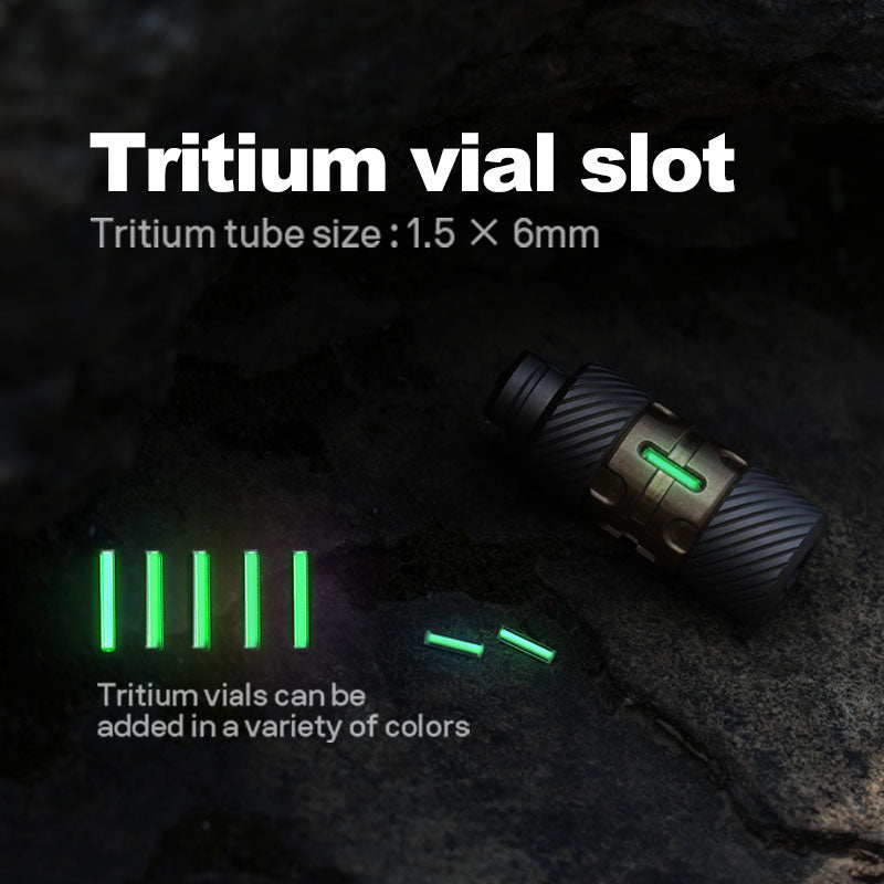 Titanium Pendant – ScrewMaster EDC with Lanyard Bead for Desk Breaks, Collecting detail image - detail view 8