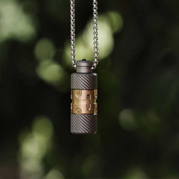 Titanium Pendant – ScrewMaster EDC with Lanyard Bead for Desk Breaks, Collecting product image