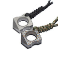 Titanium Ring – Defense with Two-Finger Window Breaker EDC Self-Defense Emergency Tool product image