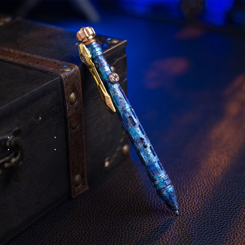 Titanium Tactical Pen – TITANER with Mech EDC Multi-Tool with Fidget Spinner variant image - product view 12