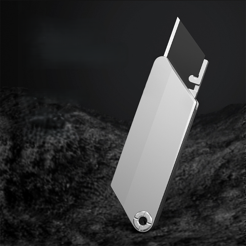 Titanium Utility Knife – TiFlex TC4 EDC with One-Handed Quick-Change Blade detail image - detail view 8
