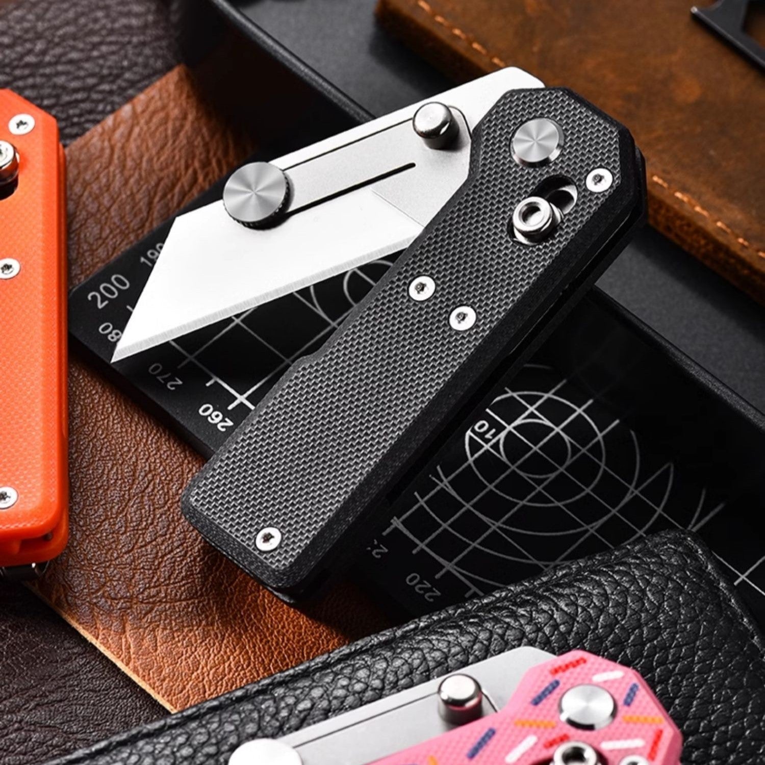 Utility Knife – ViperSlide Heavy-Duty Folding with G10 Handle detail image - detail view 14