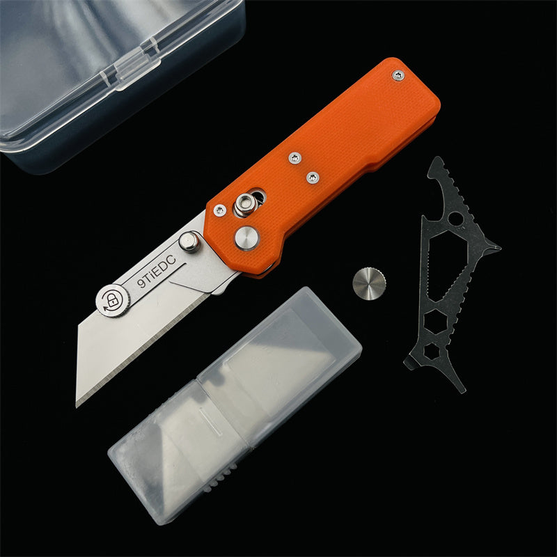 Utility Knife – ViperSlide Heavy-Duty Folding with G10 Handle detail image - detail view 18