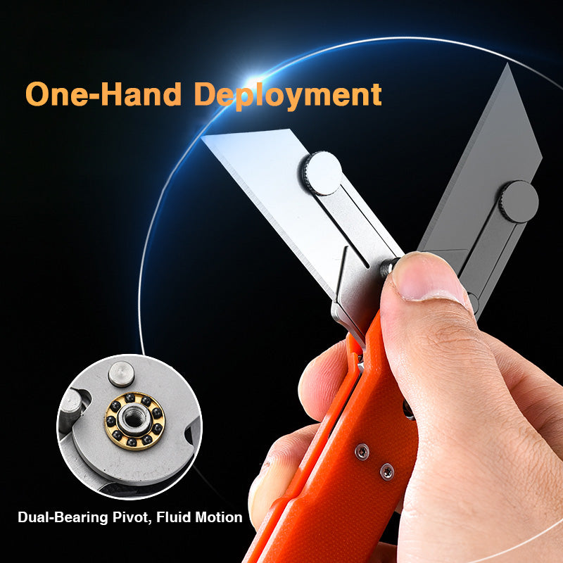Utility Knife – ViperSlide Heavy-Duty Folding with G10 Handle detail image - detail view 5
