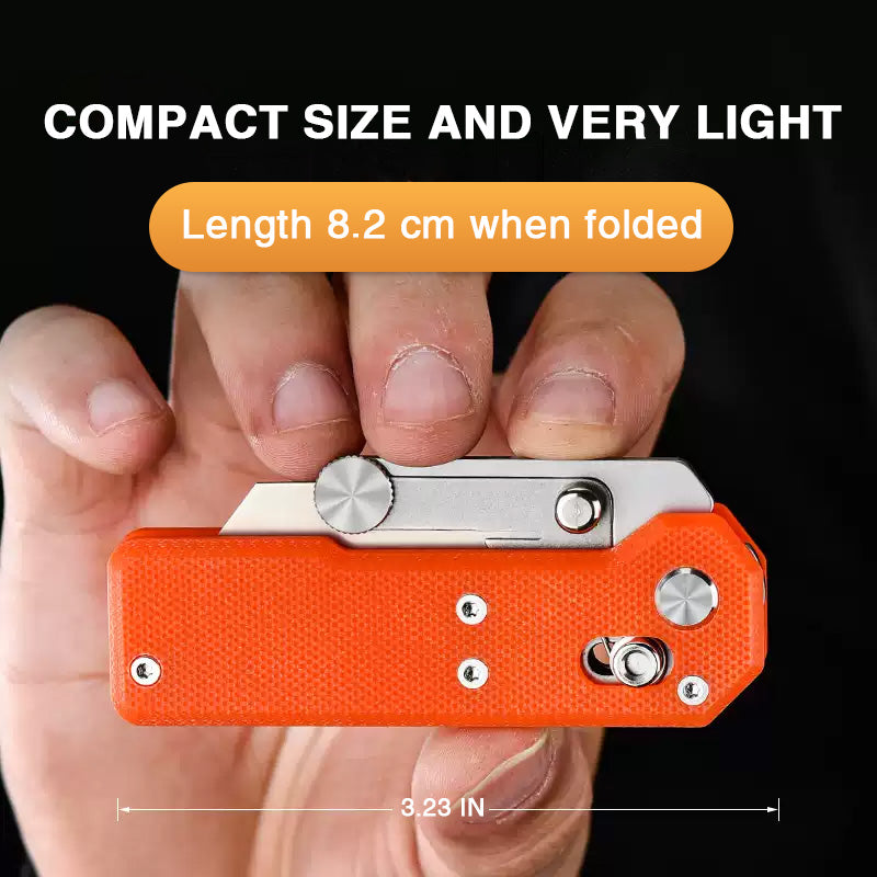 Utility Knife – ViperSlide Heavy-Duty Folding with G10 Handle detail image - detail view 6