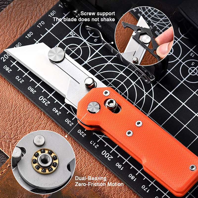 Utility Knife – ViperSlide Heavy-Duty Folding with G10 Handle detail image - detail view 7