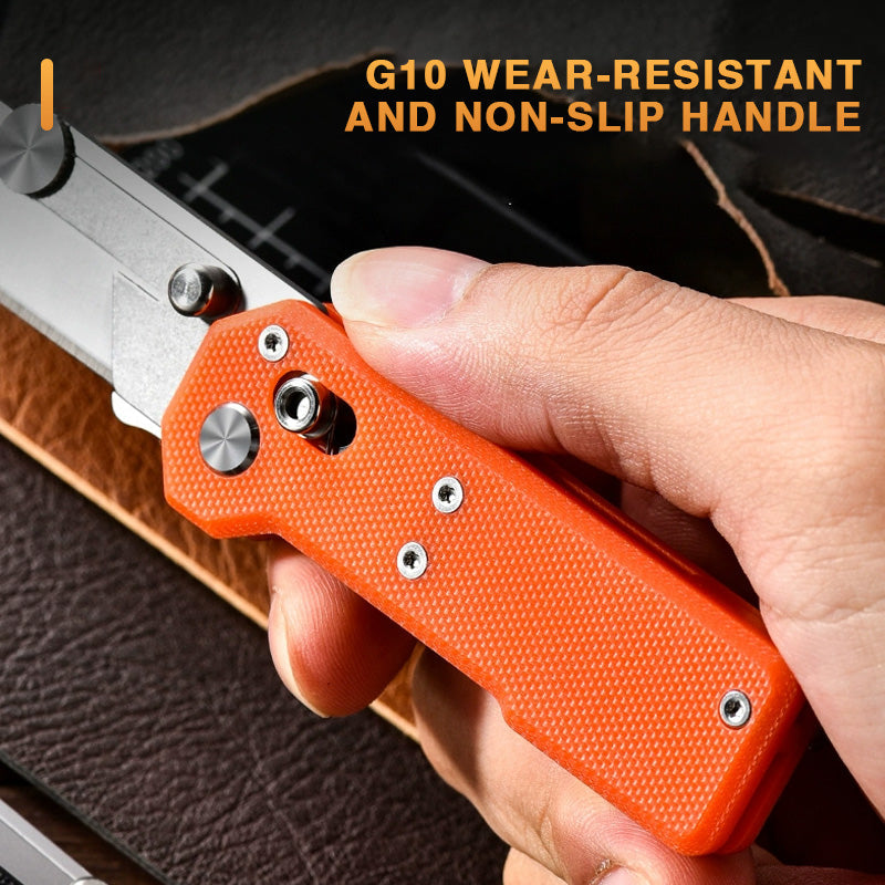 Utility Knife – ViperSlide Heavy-Duty Folding with G10 Handle detail image - detail view 8