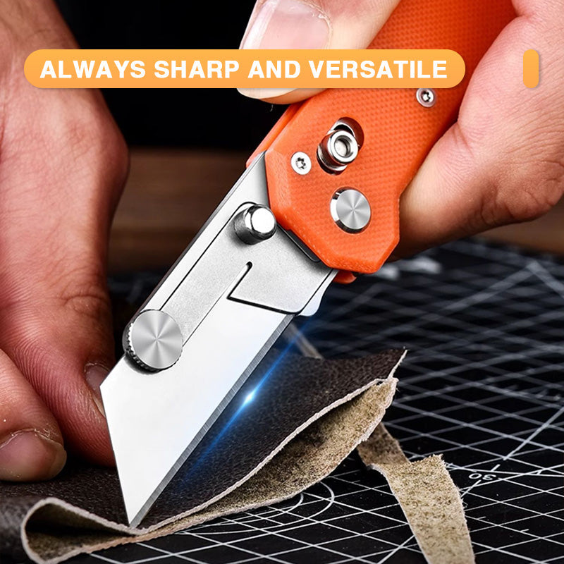 Utility Knife – ViperSlide Heavy-Duty Folding with G10 Handle detail image - detail view 9