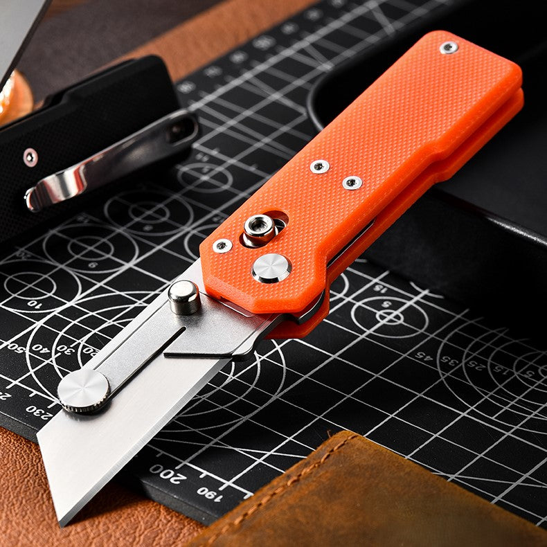 Utility Knife – ViperSlide Heavy-Duty Folding with G10 Handle product image