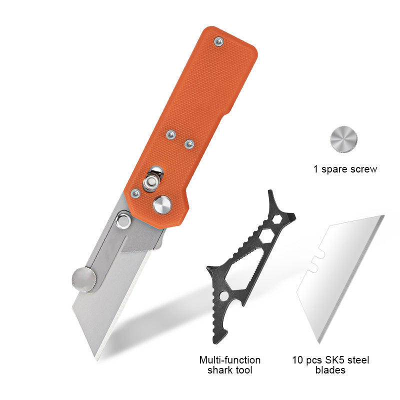 Utility Knife – ViperSlide Heavy-Duty Folding with G10 Handle variant image