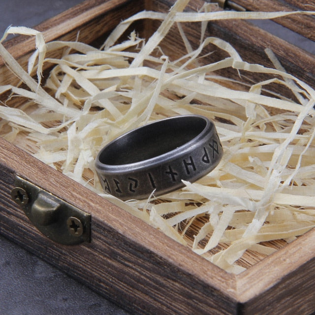 Valknut Ring – Norse with Viking Symbol 2-Piece Set for Alternative Styling, Collecting variant image