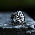 Vegvisir Compass Ring – Odin with Norse Amulet Viking Gothic Punk Statement product image