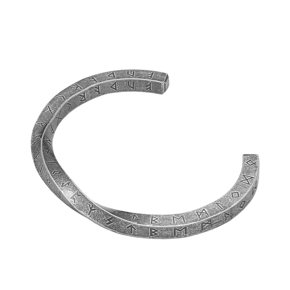 Viking Rune Bracelet – Nordic Bangle Gothic Punk Statement for Alternative Styling variant image