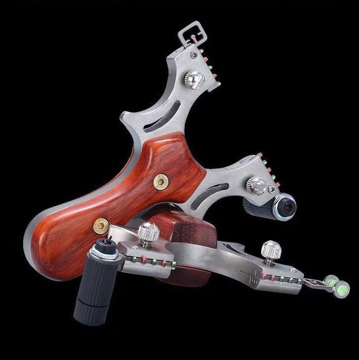 Wrist Brace Slingshot – Rocket with Stainless Steel Wood Handle Hunting detail image - detail view 5